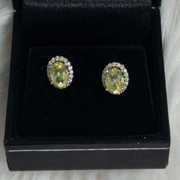 Diamond International Citrine & Diamond Earrings - Picture 1 of 4